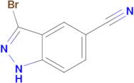 3-BROMO-1H-INDAZOLE-5-CARBONITRILE