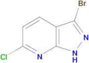 3-BROMO-6-CHLORO-1H-PYRAZOLO[3,4-B]PYRIDINE