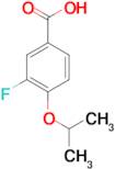 3-FLUORO-4-ISOPROPOXYBENZOIC ACID