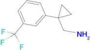 1-[3-(TRIFLUOROMETHYL)PHENYL]CYCLOPROPANEMETHANAMINE