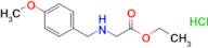 ETHYL 2-((4-METHOXYBENZYL)AMINO)ACETATE HCL