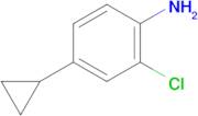 2-CHLORO-4-CYCLOPROPYLANILINE