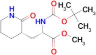METHYL (S)-2-((TERT-BUTOXYCARBONYL)AMINO)-3-((S)-2-OXOPIPERIDIN-3-YL)PROPANOATE