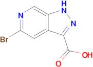 5-BROMO-1H-PYRAZOLO[3,4-C]PYRIDINE-3-CARBOXYLIC ACID