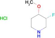 (3R,4S)-3-FLUORO-4-METHOXYPIPERIDINE HYDROCHLORIDE