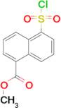 METHYL 5-(CHLOROSULFONYL)-1-NAPHTHOATE