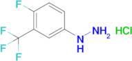 4-FLUORO-3-(TRIFLUOROMETHYL)PHENYLHYDRAZINE HCL