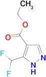 ETHYL 5-(DIFLUOROMETHYL)-1H-PYRAZOLE-4-CARBOXYLATE