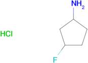 3-FLUOROCYCLOPENTAN-1-AMINE HYDROCHLORIDE