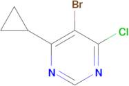 5-BROMO-4-CHLORO-6-CYCLOPROPYLPYRIMIDINE