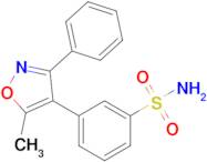 3-(5-METHYL-3-PHENYLISOXAZOL-4-YL)BENZENESULFONAMIDE