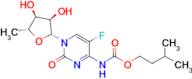 5'-DEOXY-5-FLUORO-N-[(3-METHYLBUTOXY)CARBONYL]CYTIDINE