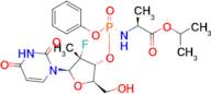 ISOPROPYL ((S)-(((2R,3R,4R,5R)-5-(2,4-DIOXO-3,4-DIHYDROPYRIMIDIN-1(2H)-YL)-4-FLUORO-2-(HYDROXYME...