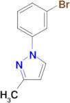 1-(3-BROMOPHENYL)-3-METHYL-1H-PYRAZOLE