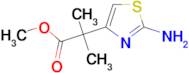 METHYL 2-(2-AMINO-1,3-THIAZOL-4-YL)-2-METHYLPROPANOATE