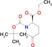 1-TERT-BUTYL 2-ETHYL (2R)-5-OXOPIPERIDINE-1,2-DICARBOXYLATE