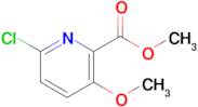 METHYL 6-CHLORO-3-METHOXYPICOLINATE