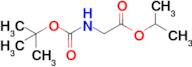 GLYCINE, N-[(1,1-DIMETHYLETHOXY)CARBONYL]-, 1-METHYLETHYL ESTER (9CI)