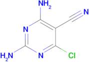 2,4-DIAMINO-6-CHLORO-PYRIMIDINE-5-CARBONITRILE