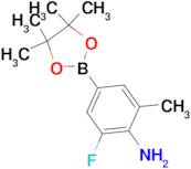 (4-AMINO-3-FLUORO-5-METHYLPHENYL)BORONIC ACID PINACOL ESTER