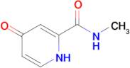 N-methyl-4-oxo-1,4-dihydropyridine-2-carboxamide