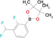 2-[3-(DIFLUOROMETHYL)-2-FLUOROPHENYL]-4,4,5,5-TETRAMETHYL-1,3,2-DIOXABOROLANE