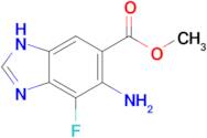 methyl 5-amino-4-fluoro-1H-1,3-benzodiazole-6-carboxylate