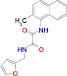 N1-(FURAN-2-YLMETHYL)-N2-(2-METHYLNAPHTHALEN-1-YL)OXALAMIDE