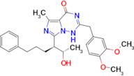 2-[(3,4-dimethoxyphenyl)methyl]-7-[(2S,3S)-2-hydroxy-6-phenylhexan-3-yl]-5-methyl-1H,4H-imidazo[4,…