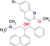 (1S,2R)-1-(6-BROMO-2-METHOXYQUINOLIN-3-YL)-4-(DIMETHYLAMINO)-2-(NAPHTHALEN-1-YL)-1-PHENYLBUTAN-2-OL