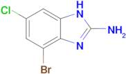 4-BROMO-6-CHLORO-1H-BENZO[D]IMIDAZOL-2-AMINE