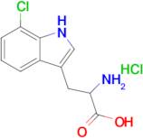 2-AMINO-3-(7-CHLORO-1H-INDOL-3-YL)PROPANOIC ACID (HCL)