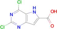 2,4-DICHLORO-5H-PYRROLO[3,2-D]PYRIMIDINE-6-CARBOXYLIC ACID