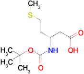 (S)-3-((TERT-BUTOXYCARBONYL)AMINO)-5-(METHYLTHIO)PENTANOIC ACID