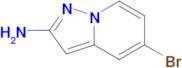 5-BROMOPYRAZOLO[1,5-A]PYRIDIN-2-AMINE