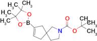 TERT-BUTYL 7-(4,4,5,5-TETRAMETHYL-1,3,2-DIOXABOROLAN-2-YL)-2-AZASPIRO[4.4]NON-7-ENE-2-CARBOXYLATE