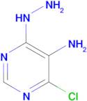 4-CHLORO-6-HYDRAZINYLPYRIMIDIN-5-AMINE