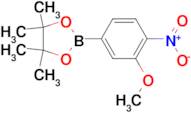 2-(3-METHOXY-4-NITROPHENYL)-4,4,5,5-TETRAMETHYL-1,3,2-DIOXABOROLANE