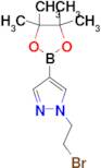 1-(2-BROMOETHYL)-4-(4,4,5,5-TETRAMETHYL-1,3,2-DIOXABOROLAN-2-YL)-1H-PYRAZOLE