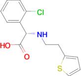 (S)-2-(2-CHLOROPHENYL)-2-((2-(THIOPHEN-2-YL)ETHYL)AMINO)ACETIC ACID