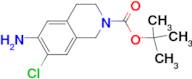 TERT-BUTYL 6-AMINO-7-CHLORO-3,4-DIHYDROISOQUINOLINE-2(1H)-CARBOXYLATE