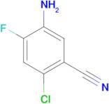5-AMINO-2-CHLORO-4-FLUOROBENZONITRILE