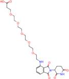 1-((2-(2,6-DIOXOPIPERIDIN-3-YL)-1,3-DIOXOISOINDOLIN-4-YL)AMINO)-3,6,9,12,15-PENTAOXAOCTADECAN-18-OIC ACID