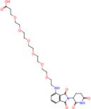 1-((2-(2,6-DIOXOPIPERIDIN-3-YL)-1,3-DIOXOISOINDOLIN-4-YL)AMINO)-3,6,9,12,15,18-HEXAOXAHENICOSAN-21-OIC ACID