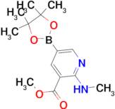 METHYL 2-(METHYLAMINO)-5-(4,4,5,5-TETRAMETHYL-1,3,2-DIOXABOROLAN-2-YL)NICOTINATE