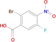 2-BROMO-5-FLUORO-4-NITROBENZOIC ACID