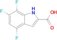 4,6,7-TRIFLUORO-1H-INDOLE-2-CARBOXYLIC ACID