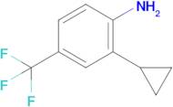 2-CYCLOPROPYL-4-(TRIFLUOROMETHYL)ANILINE