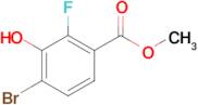 METHYL 4-BROMO-2-FLUORO-3-HYDROXYBENZOATE