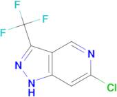 6-CHLORO-3-(TRIFLUOROMETHYL)-1H-PYRAZOLO[4,3-C]PYRIDINE